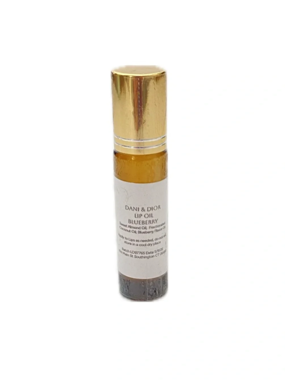 New Dani & Dior Natural Lip Oil - Blueberry 🫐 10ml Roller